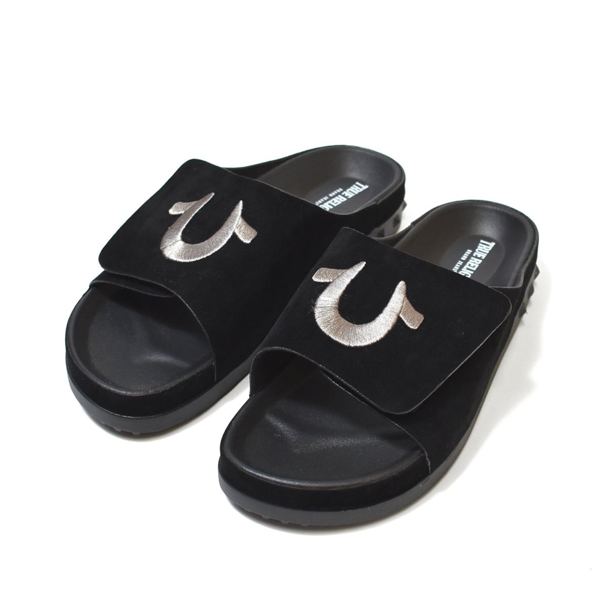 画像1: True Religion Suede Slide / トゥルーレリジョン (1)
