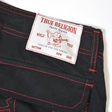 画像5: True Religion Baggy EMB Cargo Pants - Jet BlackｘTR-V Red / トゥルーレリジョン (5)