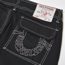 画像4: True Religion Baggy EMB Cargo Pants - Jet Black / トゥルーレリジョン (4)