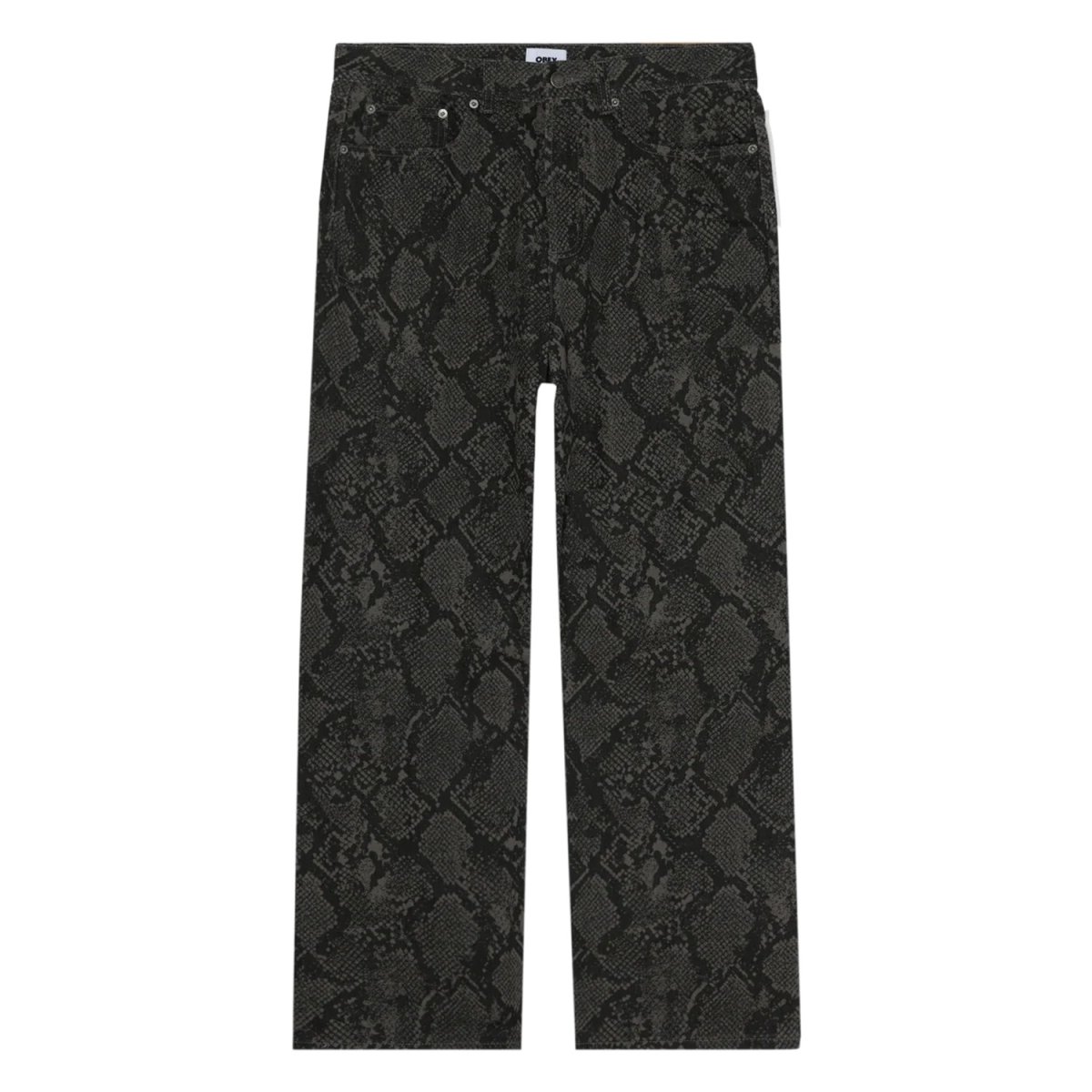 画像1: OBEY Classic Baggy Denim - Snake Print (1)