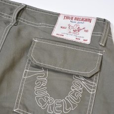 画像4: True Religion Baggy EMB Cargo Pants - Kalamata / トゥルーレリジョン (4)