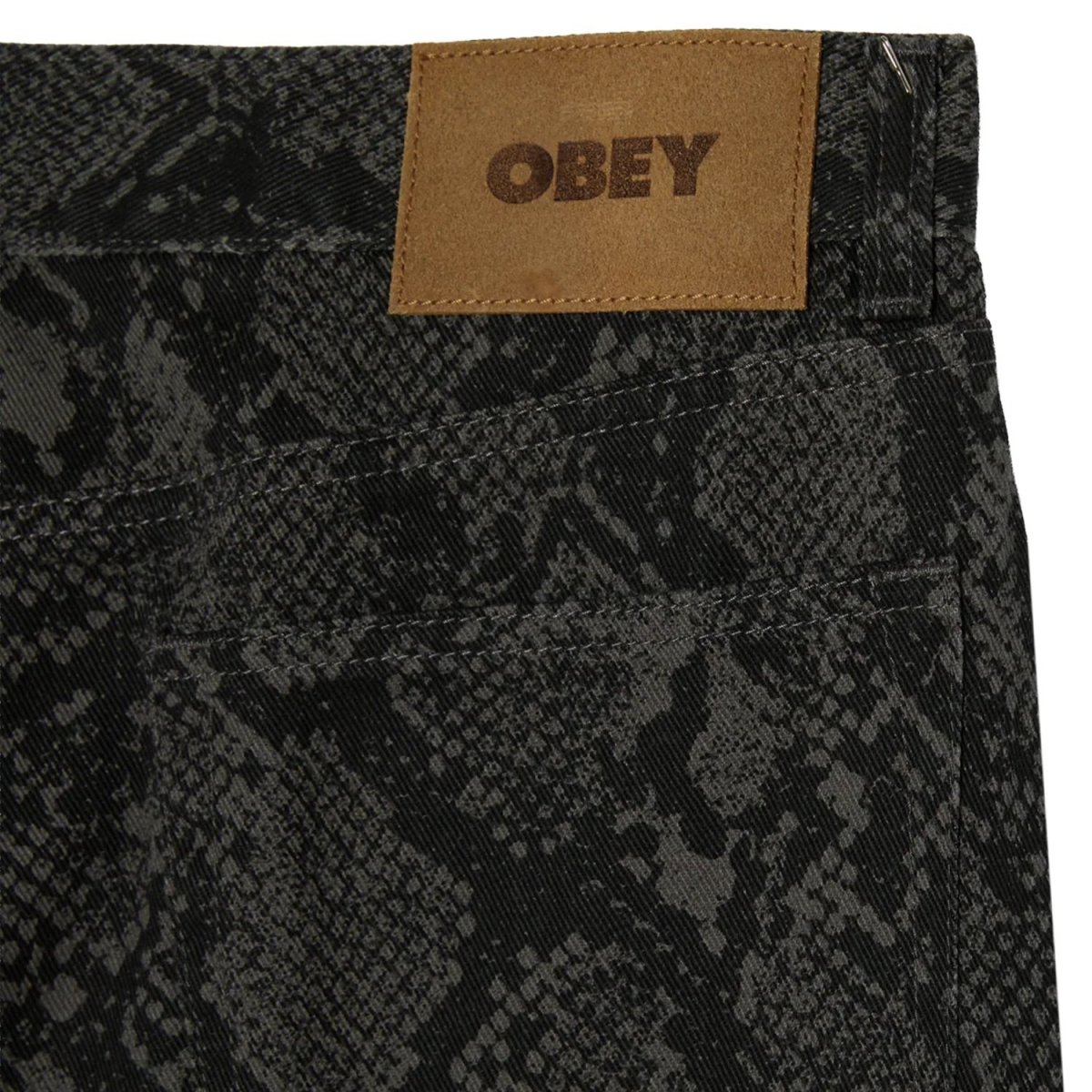 画像3: OBEY Classic Baggy Denim - Snake Print (3)
