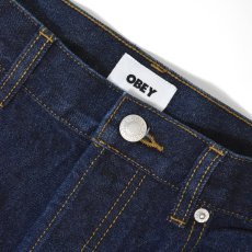 画像4: OBEY Classic Baggy Denim - Rinse Indigo / オベイ (4)