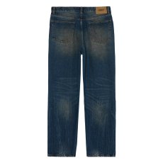 画像2: OBEY Classic Baggy Denim - Oil Stained Indigo (2)