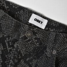 画像6: OBEY Classic Baggy Denim - Snake Print / オベイ (6)