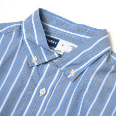 画像2: Old Navy L/S Stripe Poplin Shirts - Blue (2)