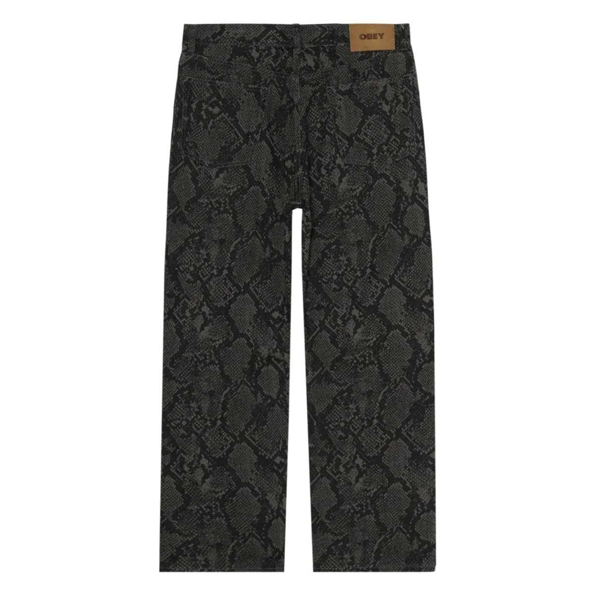 画像2: OBEY Classic Baggy Denim - Snake Print (2)