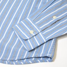 画像4: Old Navy L/S Stripe Poplin Shirts - Blue (4)