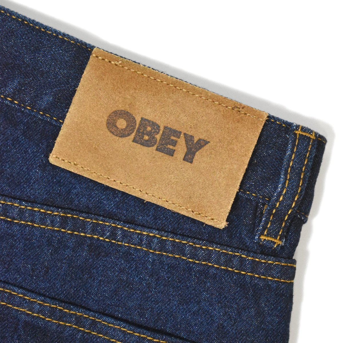 画像5: OBEY Classic Baggy Denim - Rinse Indigo / オベイ (5)