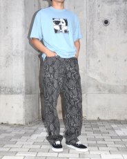 画像8: OBEY Classic Baggy Denim - Snake Print / オベイ (8)