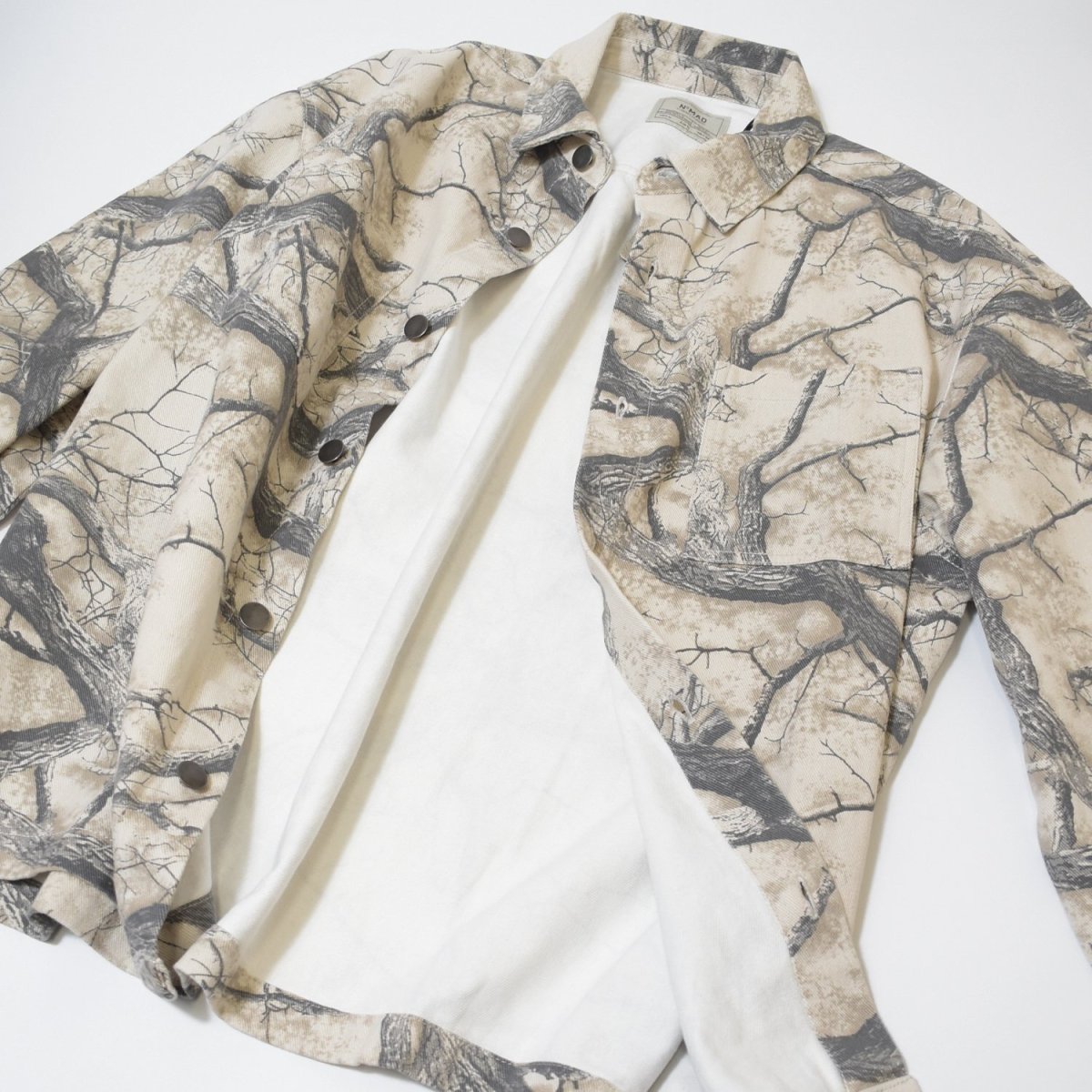 画像4: Nomad by Craft + Flow Tree Camo Canvas Shirts Jacket (4)