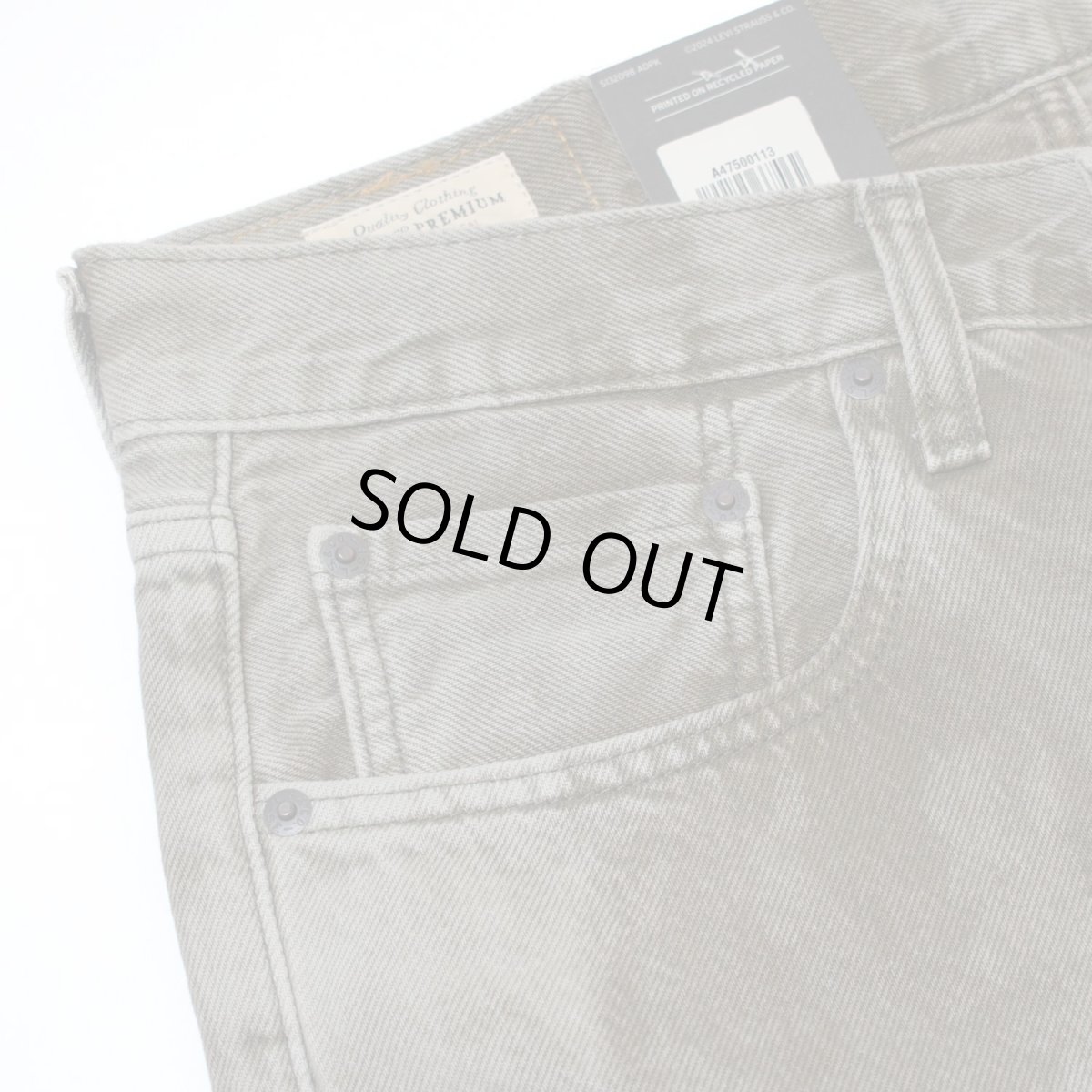 画像3: Levi's 578-0113 Baggy Jeans - Green Camo / リーバイス 578 バギー デニム ジーンズ (3)