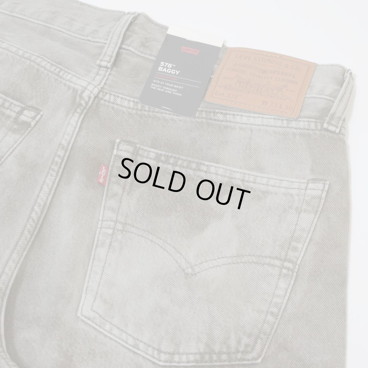 画像5: Levi's 578-0113 Baggy Jeans - Green Camo / リーバイス 578 バギー デニム ジーンズ (5)