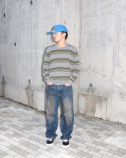 画像9: OBEY Classic Baggy Denim - Oil Stained Indigo / オベイ (9)