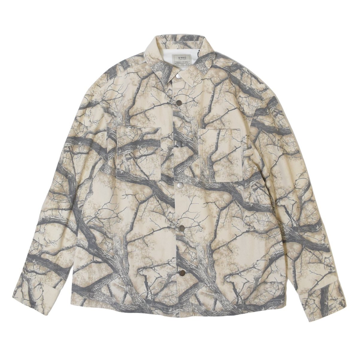 画像1: Nomad by Craft + Flow Tree Camo Canvas Shirts Jacket (1)
