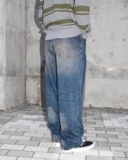 画像10: OBEY Classic Baggy Denim - Oil Stained Indigo / オベイ (10)
