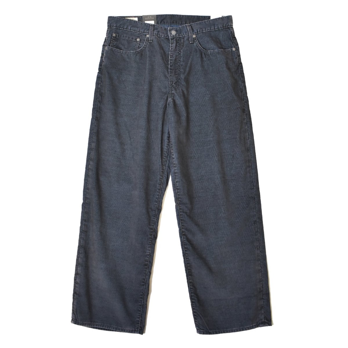画像1: Levi's 578-0156 Baggy Corduroy Pants - Delft Steelhead / リーバイス 578 バギー コーデュロイ (1)
