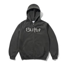 画像1: Butter Goods Stretch Zip-Thru Hood - Black / バターグッズ (1)