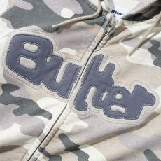画像2: Butter Goods Stretch Zip-Thru Hood - Snow Camo / バターグッズ (2)