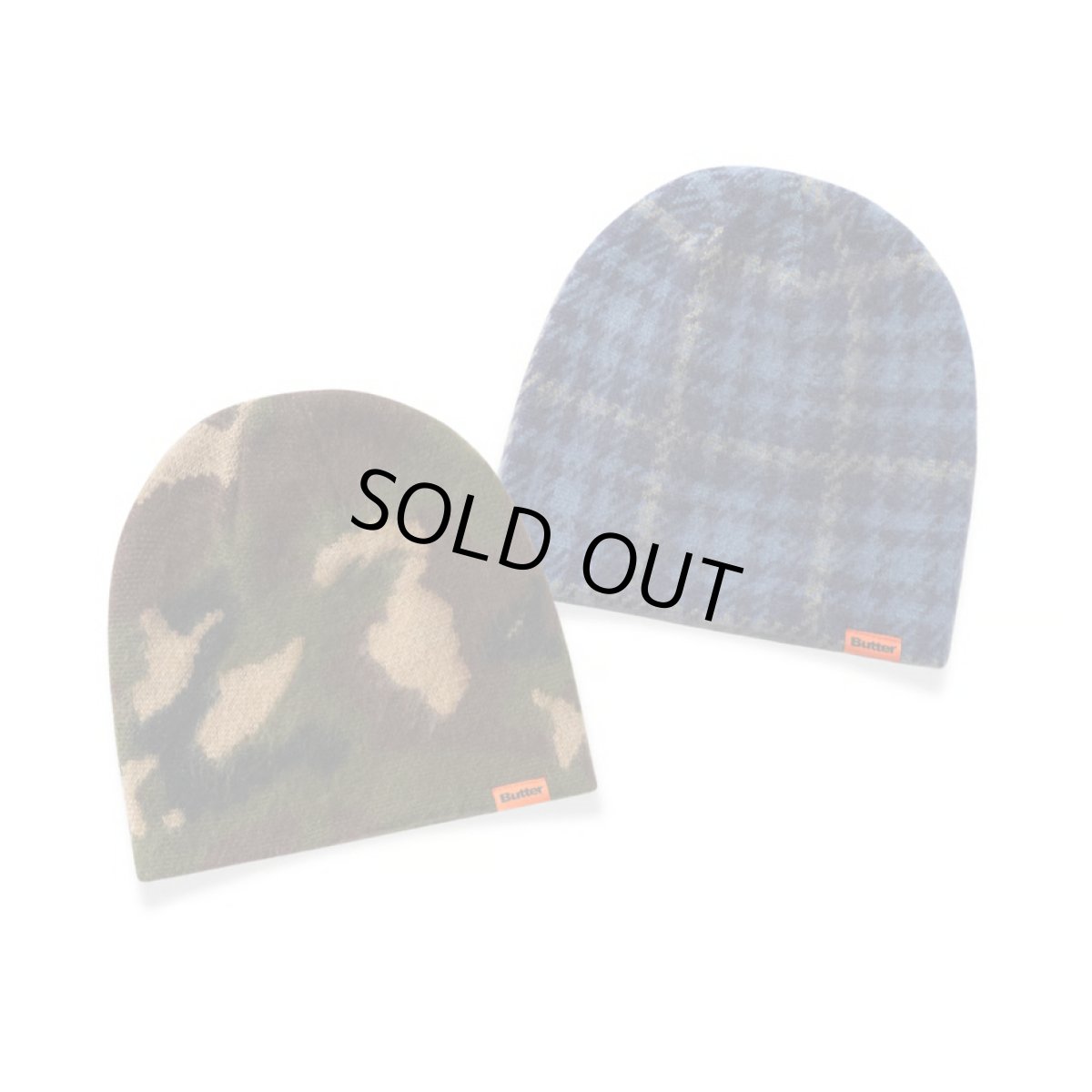 画像1: Butter Goods Mohair Skull Beanie / バターグッズ (1)