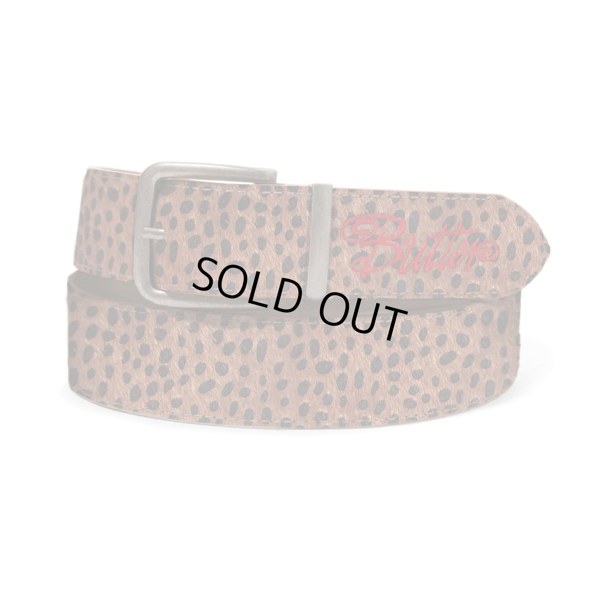 画像1: Butter Goods Animal Hide Belt - Deer / バターグッズ (1)