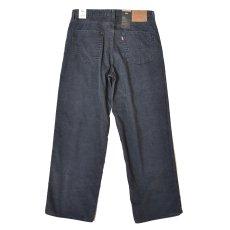 画像2: Levi's 578-0156 Baggy Corduroy Pants - Delft Steelhead / リーバイス 578 バギー コーデュロイ (2)