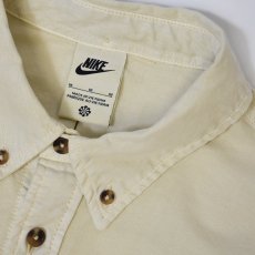 画像4: NIKE L/S Overdye Oxford Shirts - Yellow (4)