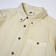 画像3: NIKE L/S Overdye Oxford Shirts - Yellow (3)