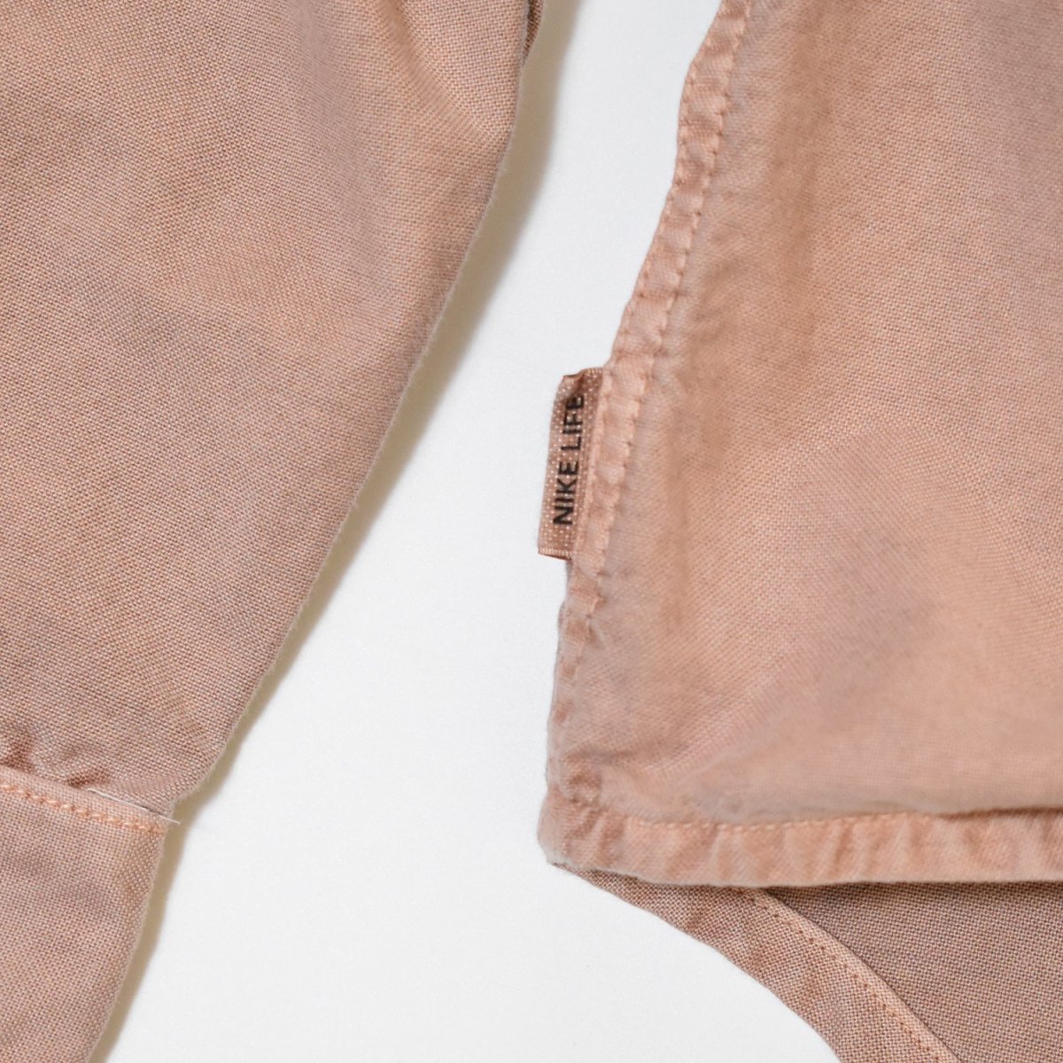 画像7: NIKE L/S Overdye Oxford Shirts - Brown (7)