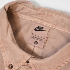 画像4: NIKE L/S Overdye Oxford Shirts - Brown (4)