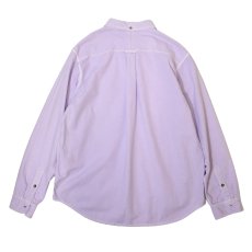 画像2: NIKE L/S Overdye Oxford Shirts - Purple (2)