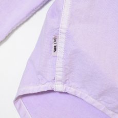 画像7: NIKE L/S Overdye Oxford Shirts - Purple (7)