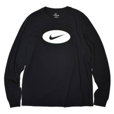 画像1: NIKE Oval Logo L/S Tee - Black (1)