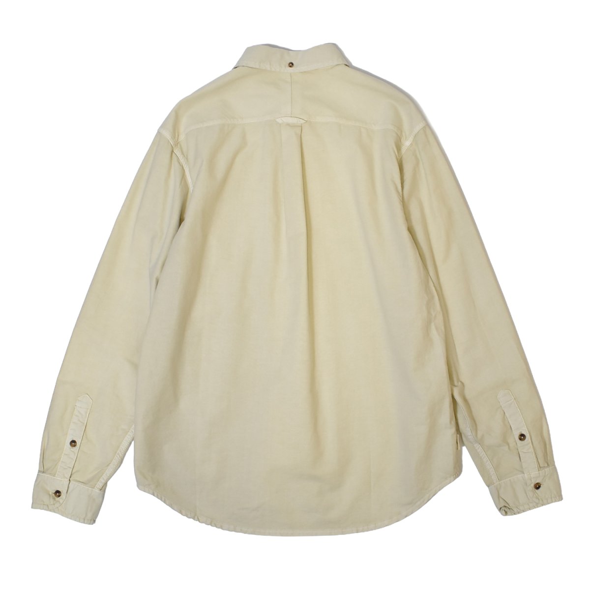 画像2: NIKE L/S Overdye Oxford Shirts - Yellow (2)