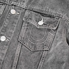 画像4: True Religion Jesse SN Trucker Jacket Jacket - Grey Wash / トゥルーレリジョン (4)