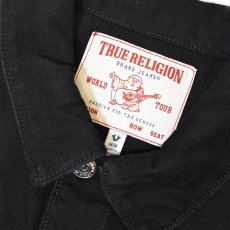 画像4: True Religion SN Denim Trucker Jacket - Black Rinse / トゥルーレリジョン (4)