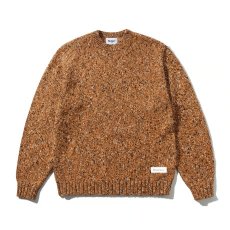 画像1: Butter Goods Speckle Knit Sweater - Orange / バターグッズ (1)