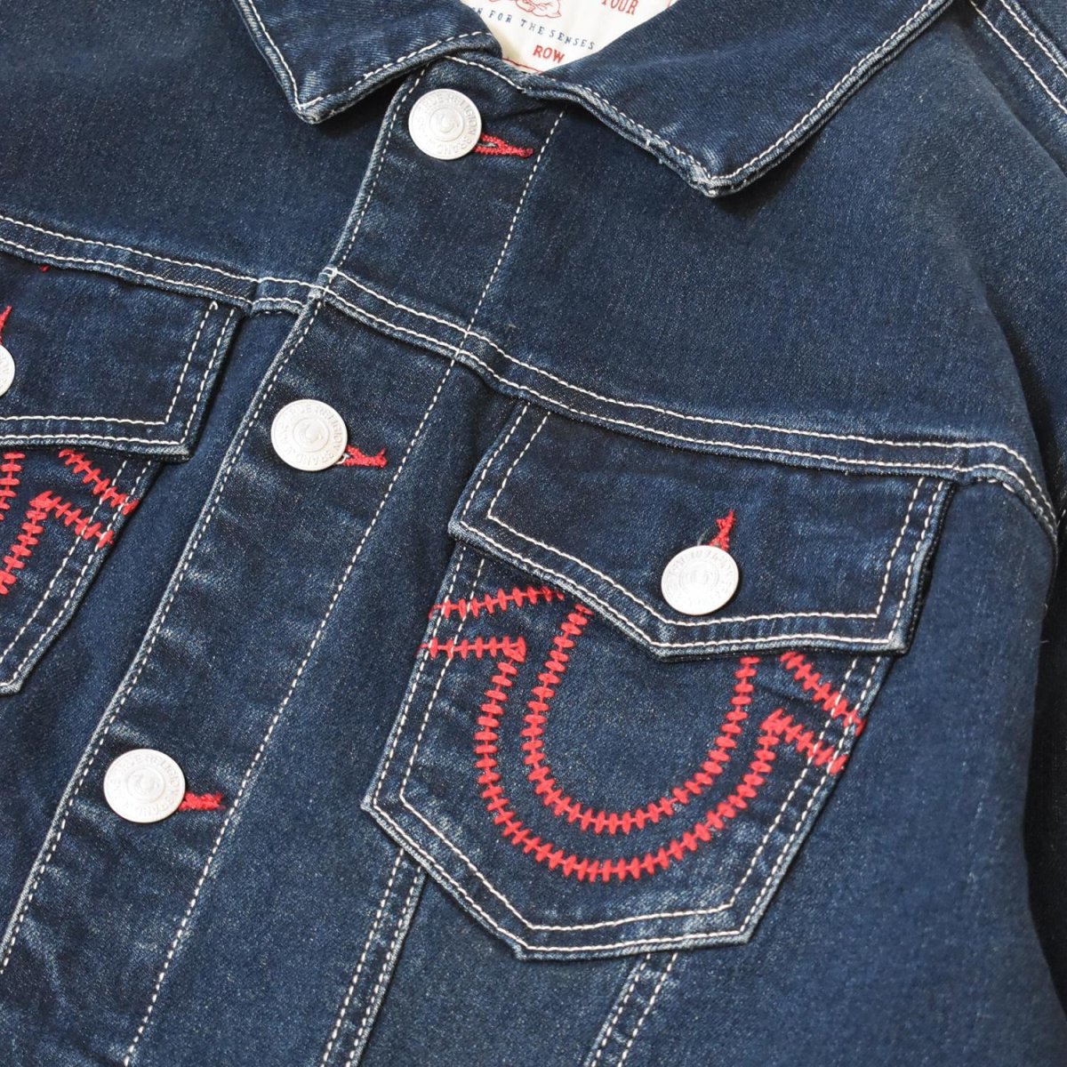 画像5: True Religion Ladder Stitch SN Denim Jacket - Dark Hawk’s Eye Wash / トゥルーレリジョン (5)