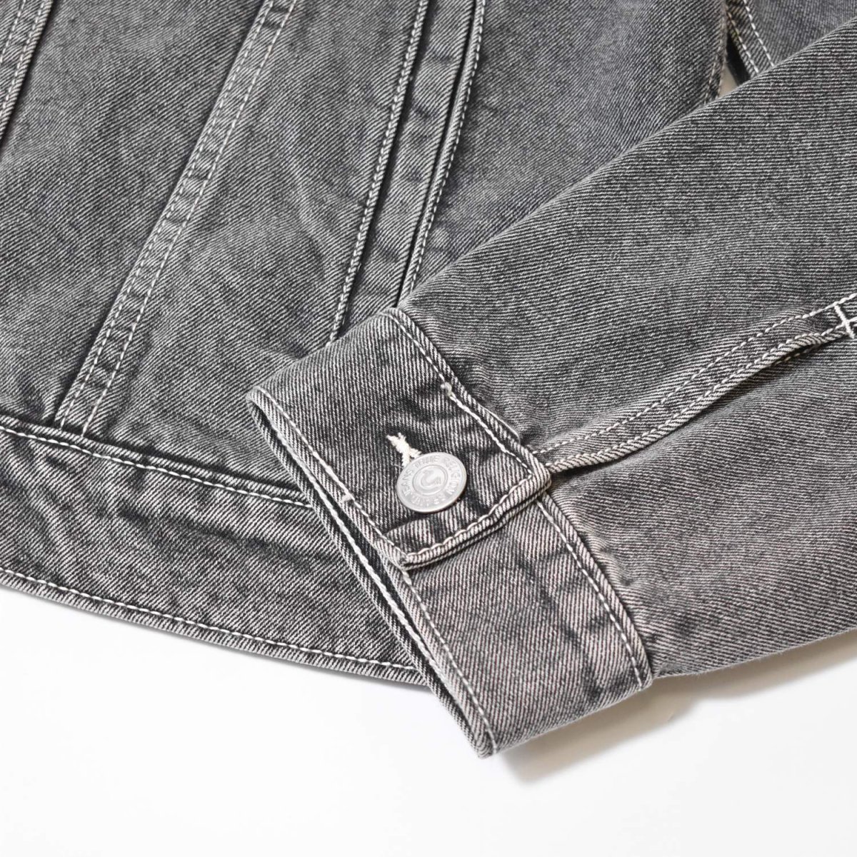 画像5: True Religion Jesse SN Trucker Jacket Jacket - Grey Wash / トゥルーレリジョン (5)