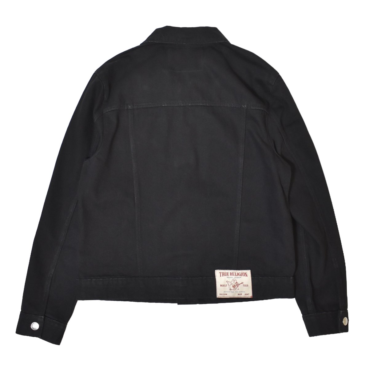 画像2: True Religion SN Denim Trucker Jacket - Black Rinse / トゥルーレリジョン (2)