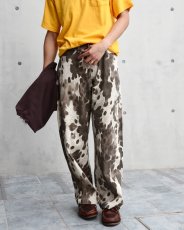 画像7: Abercrombie & Fitch Baggy 5pocket pants - Cream Pattern (7)