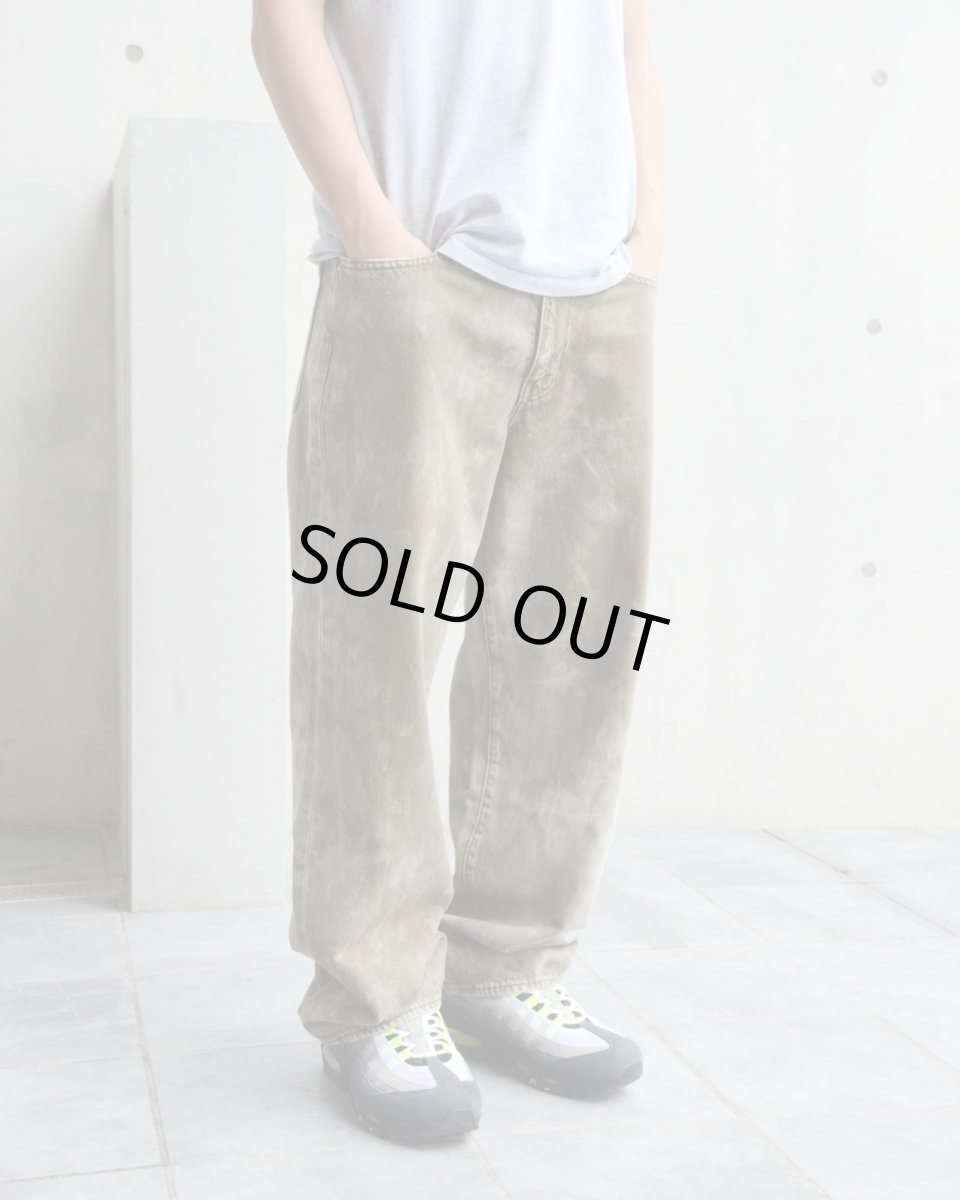 画像8: Levi's 578-0113 Baggy Jeans - Green Camo / リーバイス 578 バギー デニム ジーンズ (8)