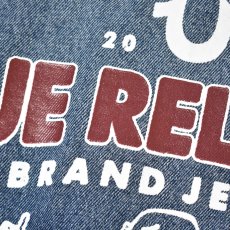 画像4: True Religion TRBJ Print SN Denim Jacket - Medium Blue / トゥルーレリジョン (4)