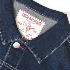 画像4: True Religion Ladder Stitch SN Denim Jacket - Dark Hawk’s Eye Wash / トゥルーレリジョン (4)