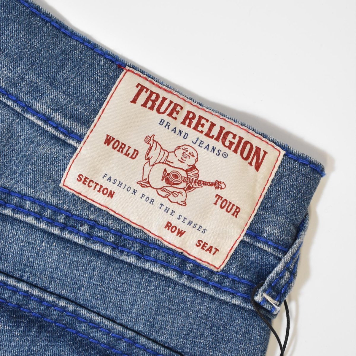 画像4: True Religion Geno Big T Flap Slim Jeans - Medium Blue / トゥルーレリジョン (4)