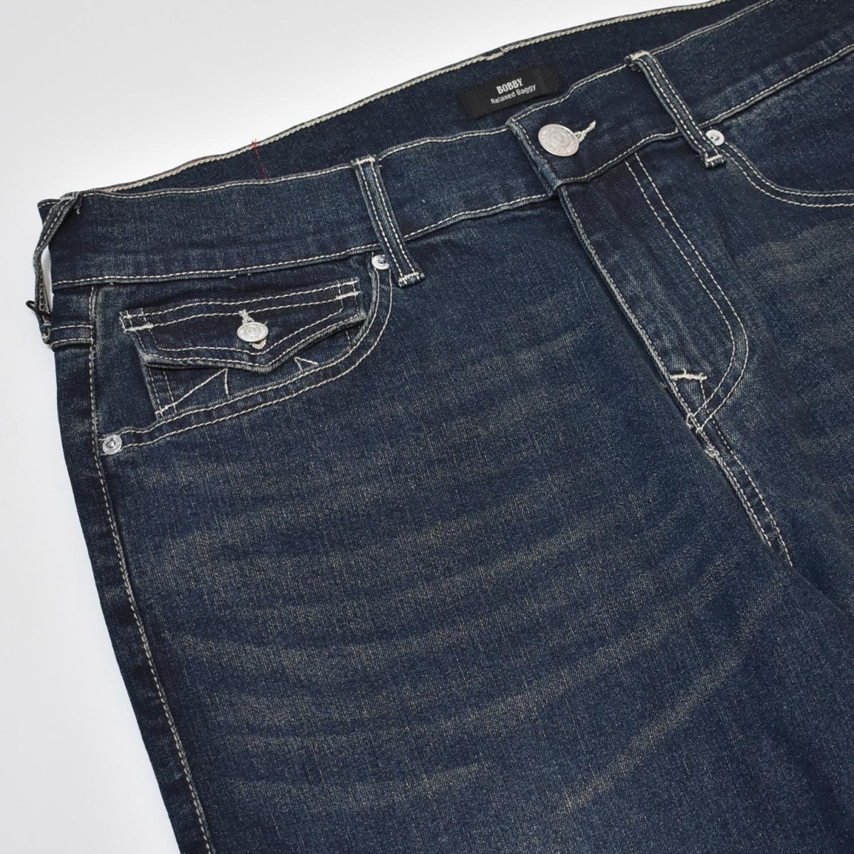 画像6: True Religion Bobby Flap Baggy Jeans  - Dark Hawk’s Eye Wash / トゥルーレリジョン (6)