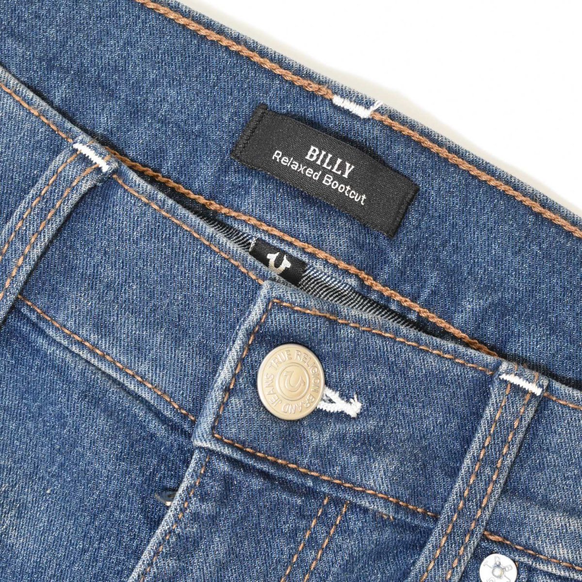 画像5: True Religion Billy Flap Bootcut Jeans - Lunar Shadow Wash / トゥルーレリジョン (5)
