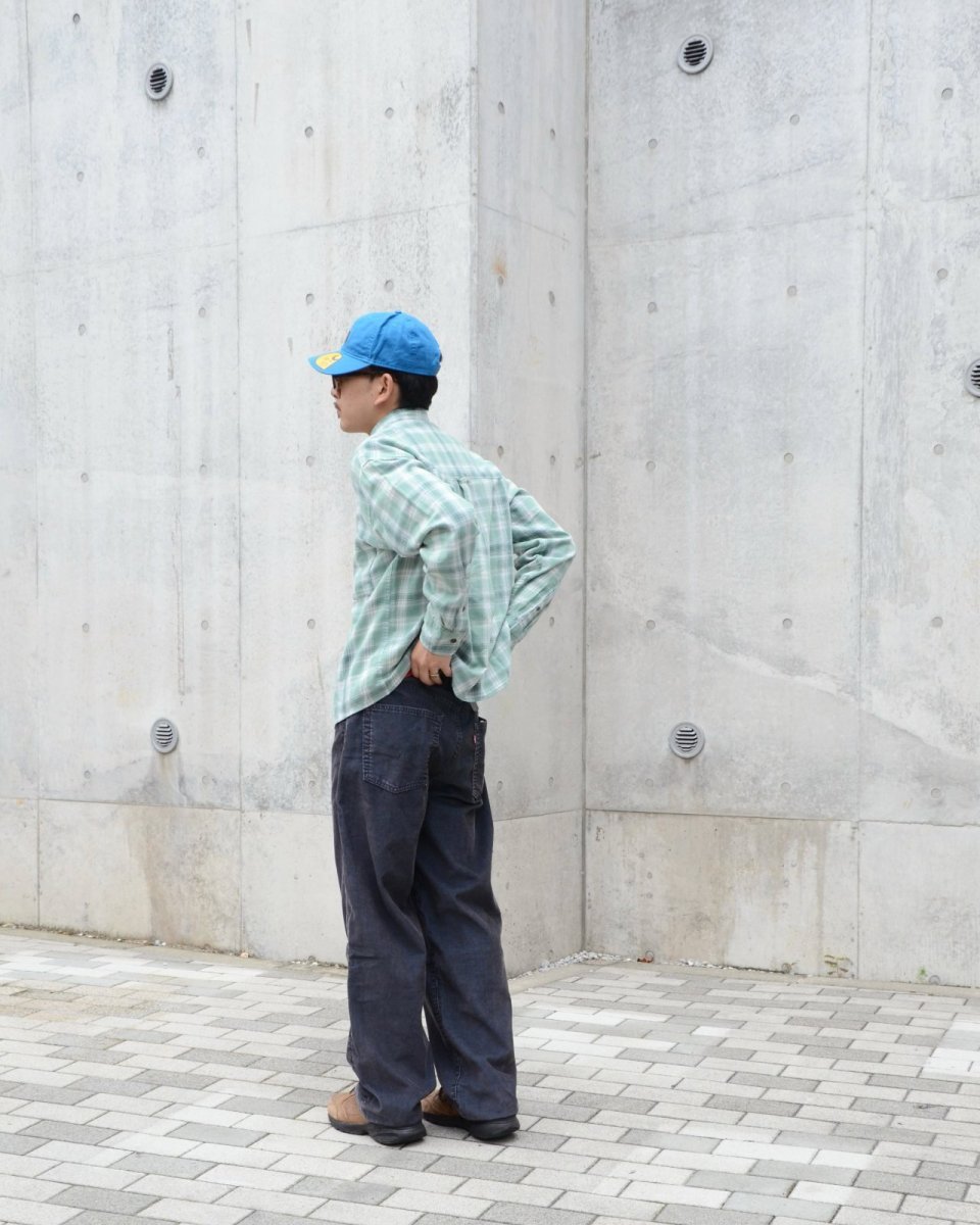 画像10: Levi's 578-0156 Baggy Corduroy Pants - Delft Steelhead / リーバイス 578 バギー コーデュロイ (10)