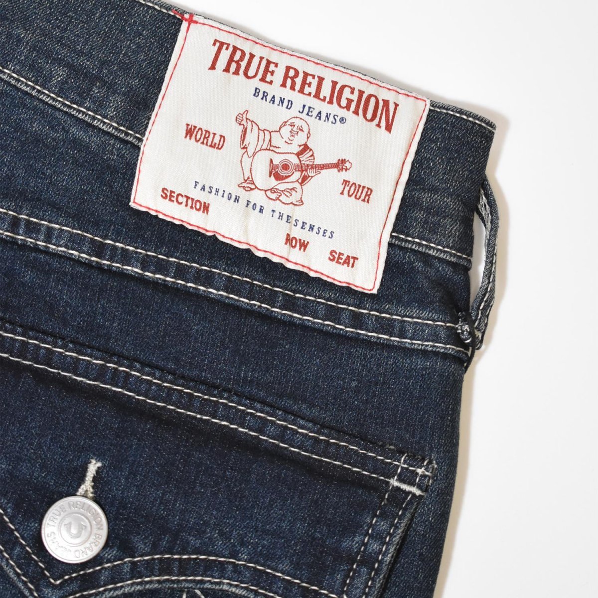 画像4: True Religion Bobby Flap Baggy Jeans  - Dark Hawk’s Eye Wash / トゥルーレリジョン (4)