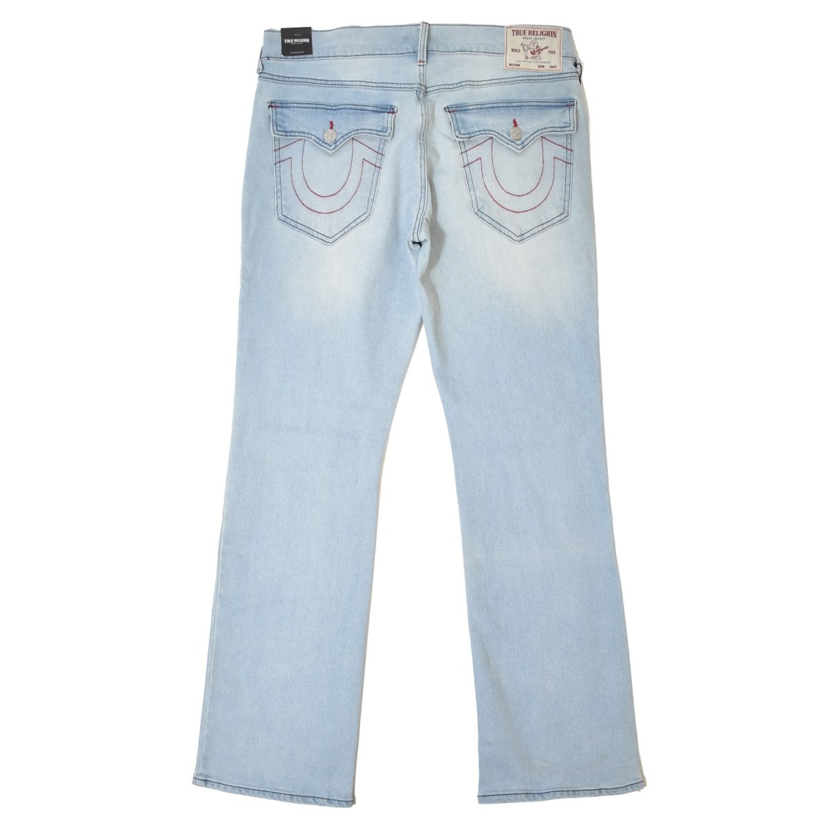 画像1: True Religion Billy Flap Bootcut Jeans - Light Journey Wash / トゥルーレリジョン (1)